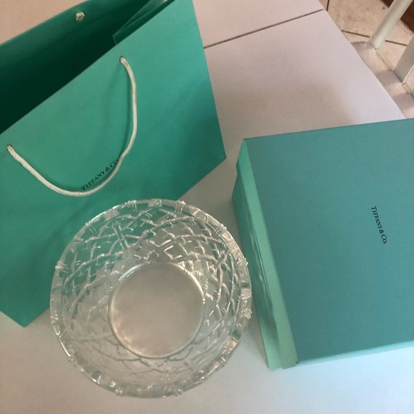 Brand New Tiffany & Co. 9” Bamboo Bowl - Picture 2 of 7